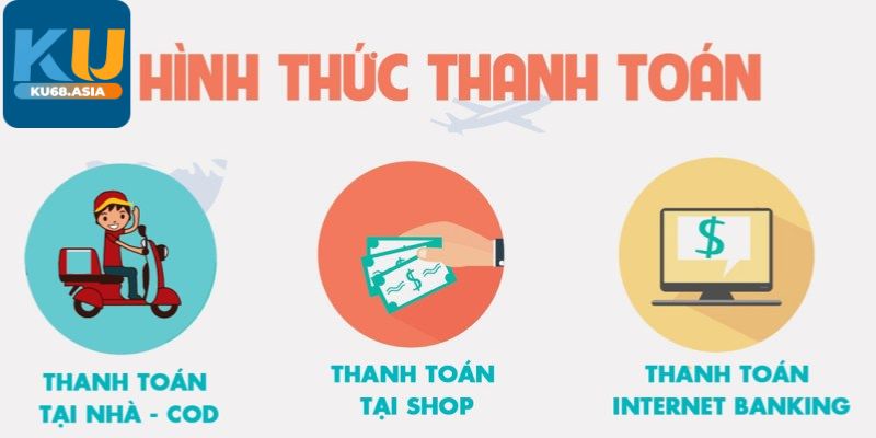 Phương thức thanh toán Ku68 với hình thức quét mã QR