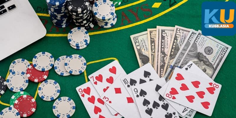 Luật chơi một ván Poker Ku68 từ A-Z